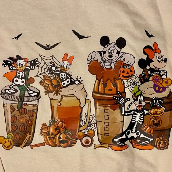 Halloween Disney long sleeve T 2XL - Picture 2 of 2